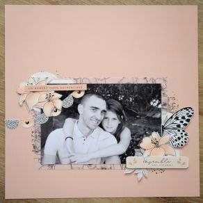 Papier uni Florilèges Design DUO CORAIL par Florilèges Design. Scrapbooking et loisirs créatifs. Livraison rapide et cadeau d...