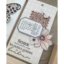 Tampon bois Florilèges Design DATE DU JOUR par Florilèges Design. Scrapbooking et loisirs créatifs. Livraison rapide et cadea...