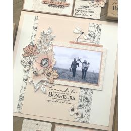 Tampon bois Florilèges Design COQUELICOT FRAGILE par Florilèges Design. Scrapbooking et loisirs créatifs. Livraison rapide et...