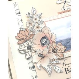 Tampon bois Florilèges Design COQUELICOT FRAGILE par Florilèges Design. Scrapbooking et loisirs créatifs. Livraison rapide et...