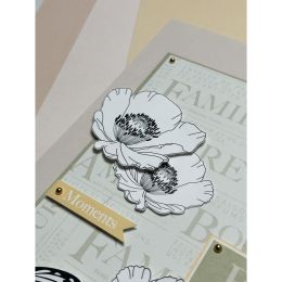 Tampon bois Florilèges Design COQUELICOT FRAGILE par Florilèges Design. Scrapbooking et loisirs créatifs. Livraison rapide et...