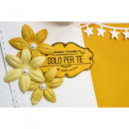 Tampon bois italien PICCOLI PIACERI PER TE par Florilèges Design. Scrapbooking et loisirs créatifs. Livraison rapide et cadea...