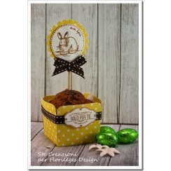Tampon bois italien PICCOLI PIACERI PER TE par Florilèges Design. Scrapbooking et loisirs créatifs. Livraison rapide et cadea...