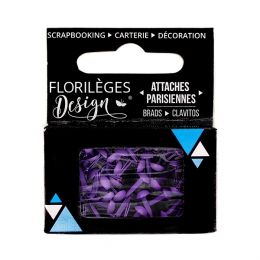 Mini attaches parisiennes Améthyste par Florilèges Design. Scrapbooking et loisirs créatifs. Livraison rapide et cadeau dans ...
