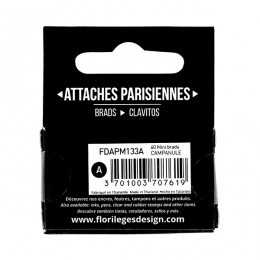 Mini attaches parisiennes Campanule par Florilèges Design. Scrapbooking et loisirs créatifs. Livraison rapide et cadeau dans ...