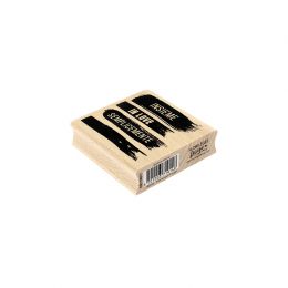 Tampon bois italien QUATTRO TRACCE par Florilèges Design. Scrapbooking et loisirs créatifs. Livraison rapide et cadeau dans c...