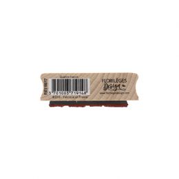 Tampon bois italien QUATTRO TRACCE par Florilèges Design. Scrapbooking et loisirs créatifs. Livraison rapide et cadeau dans c...